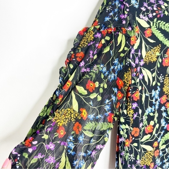 Anthropologie Maeve Jacquin Floral Top - Picture 6 of 7